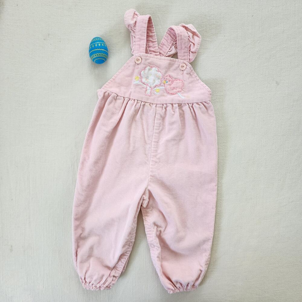 Vintage Spring Applique Romper 18 months